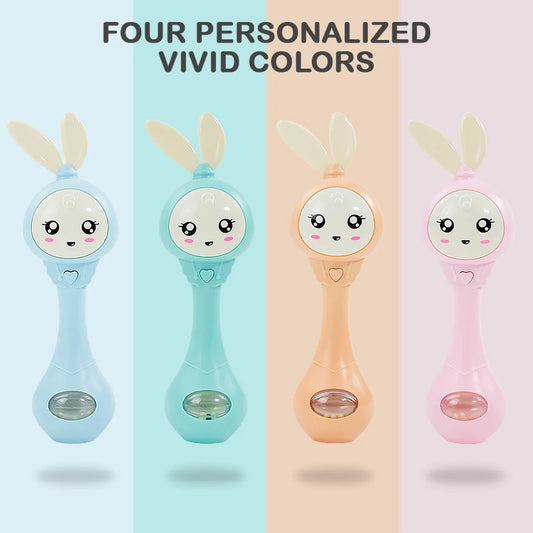Fun Melodic Bunny Rattle kawaii toy for DDLG ABDL littlespace play