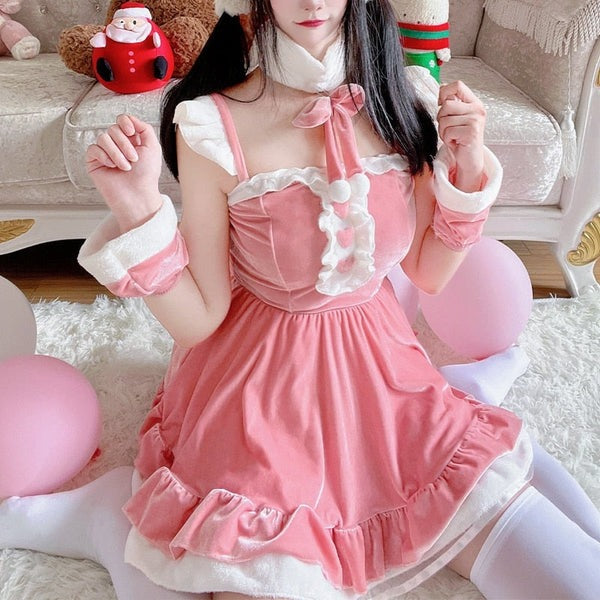 Holidate Babygirl Heartbreak Princess Dress pastel pink cutecore kawaii DDLG ABDL soft aesthetic