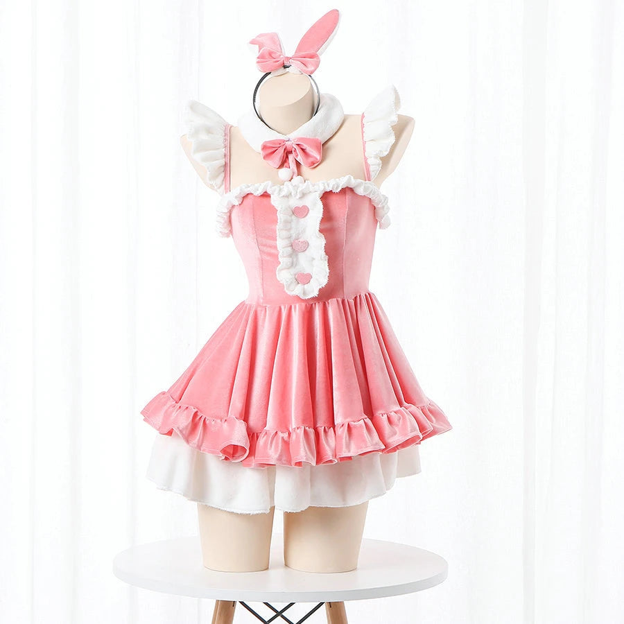 Holidate Heartbreak Dress babydoll flirty soft kawaii pastel cutecore DDLG ABDL