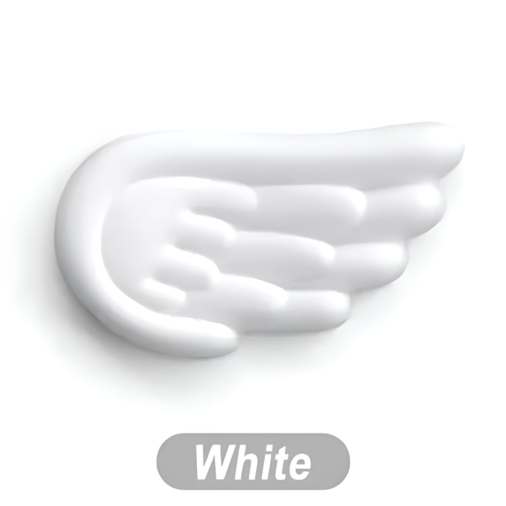 Soft pink kawaii mouse pad with angel wings and memory foam wrist support for cozy gaming or study desks.