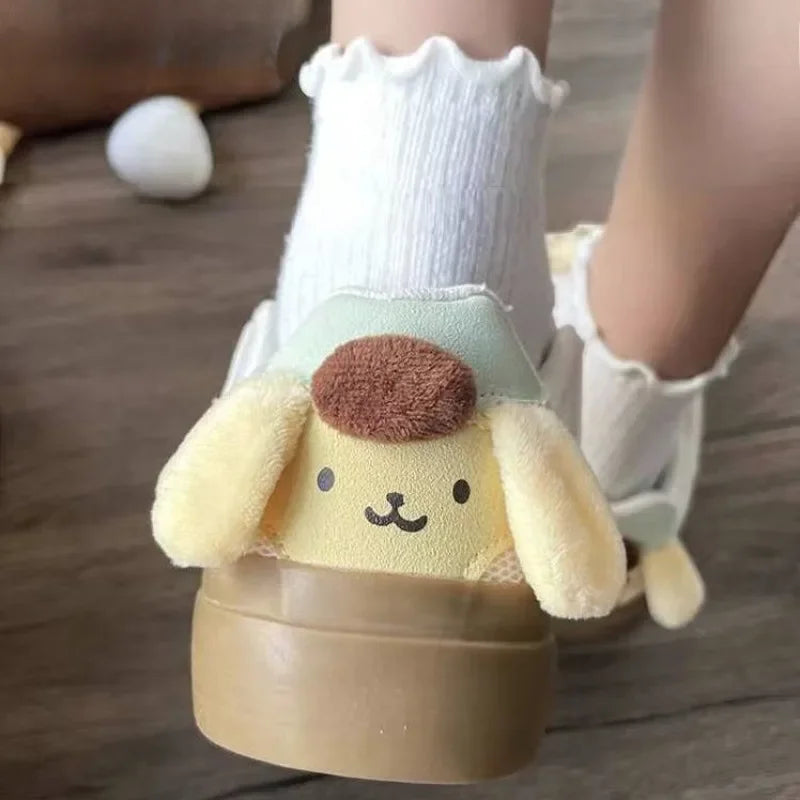 Kawaii pastel sneakers with bunny ears and pawprint detail, soft cutecore footwear for ABDL DDLG fashion lovers