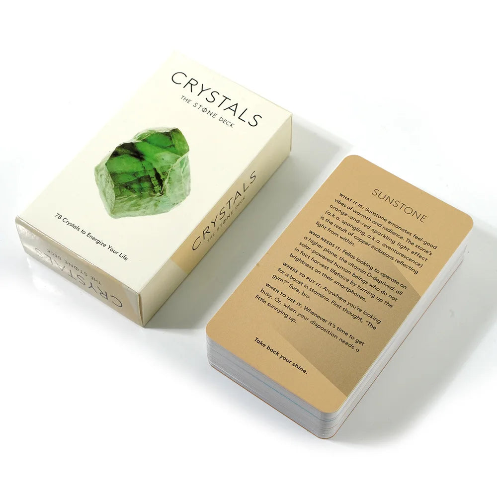 Kawaii Crystal Baby Deck, soft littlespace playtime, gentle crystal energy cards for beginners