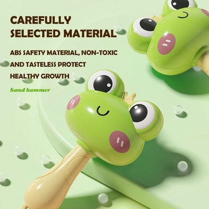 Kawaii Froggie Princess Rattle Toy for baby play, DDLG littles, and cutiecore vibes