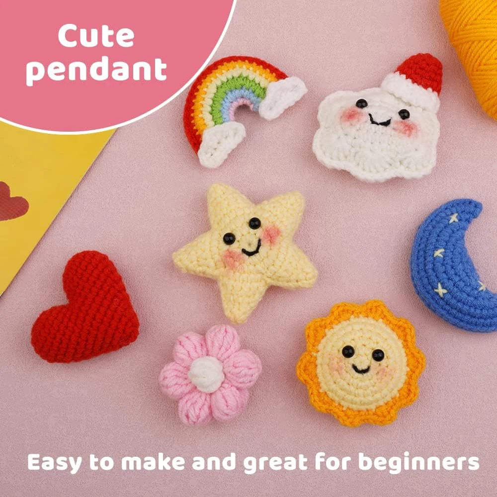 DIY cute crochet pixies for kawaii décor, pastel rooms, or DDLG play