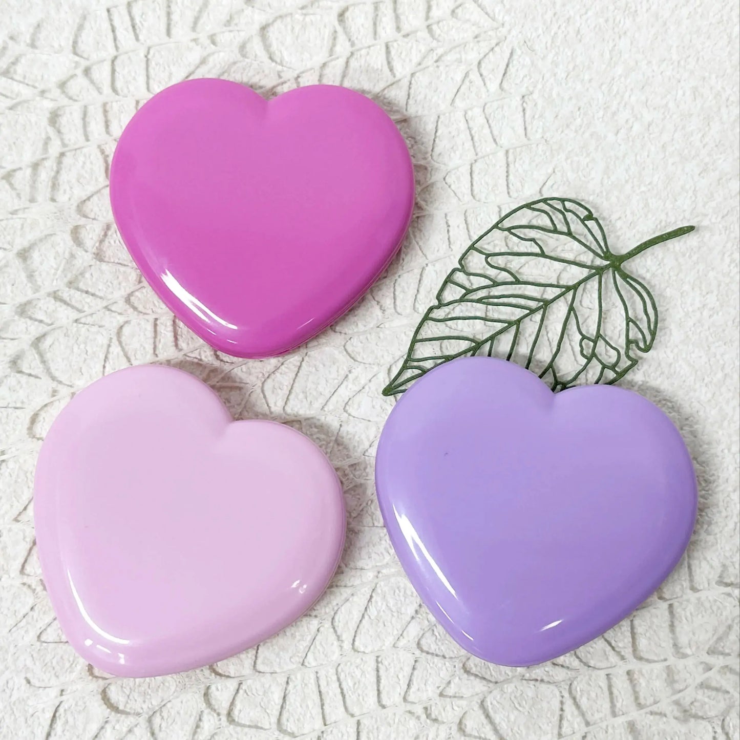 Kawaii Purple Haze accessory set with 3 stylish compact mirrors