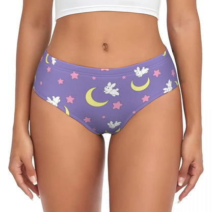 Kawaii purple bunny panties 🌌 Pastelcore nebula lingerie perfect for DDLG, ABDL & magical girl aesthetic lovers