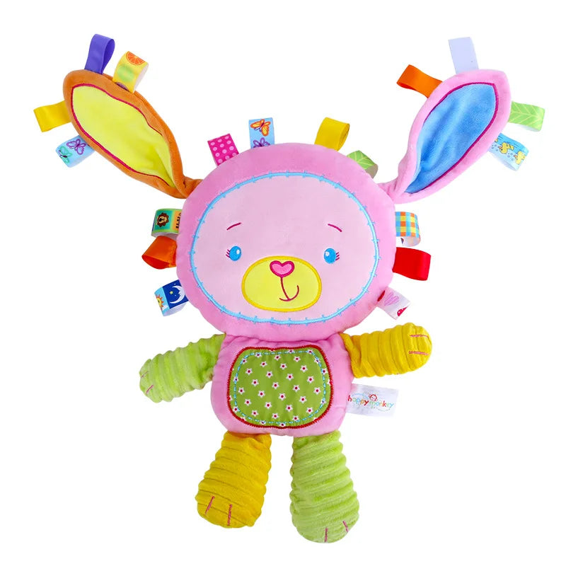 Kawaii plushie rattle gift for DDLG ABDL littles, playful and colorful cutecore