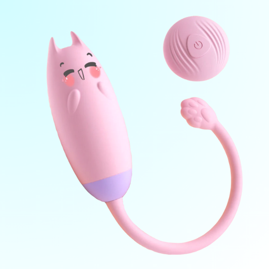Little Kitty Buzz Fun kawaii vibrator for playful DDLG vibes