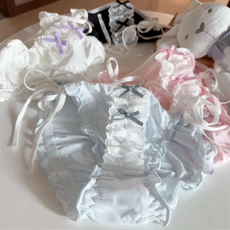 Lolita Darling Ribbon Doll Panties for playful dolly lingerie looks