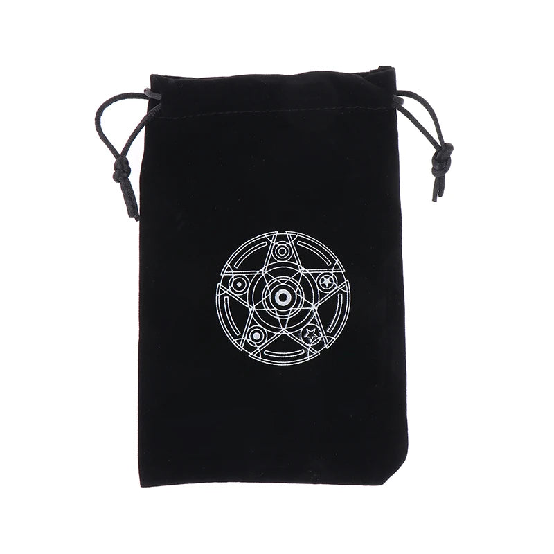 Cosmic moon Lunar Veil oracle pouch perfect for ABDL DDLG tarot deck protection