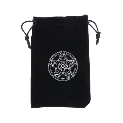 Cosmic moon Lunar Veil oracle pouch perfect for ABDL DDLG tarot deck protection