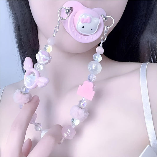 Soft glowing silicone pacifier with star and wing design, perfect for calming and bedtime comfort.