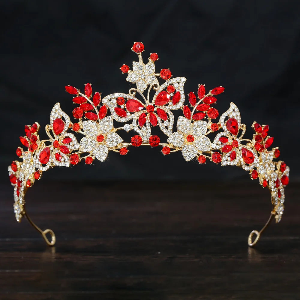 Majestic Tiny Red and Silver Crown DDLG ABDL princess kawaii dress-up accessory