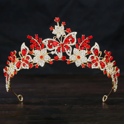 Majestic Tiny Red and Silver Crown DDLG ABDL princess kawaii dress-up accessory