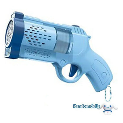 My Own Bubble Gun Machine in Blue, automatic bubble toy for playful spirits, perfect for DDLG/ABDL enjoyment