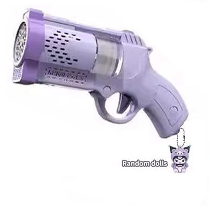 Purple Bubble Gun Machine, whimsical automatic bubble toy for DDLG/ABDL playtime and playful energy