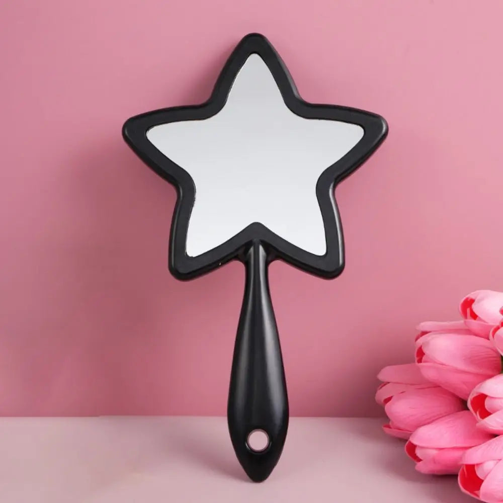 Mystic Pentastar Mirror black variant, star-shaped and celestial décor for soft girl or witchy space