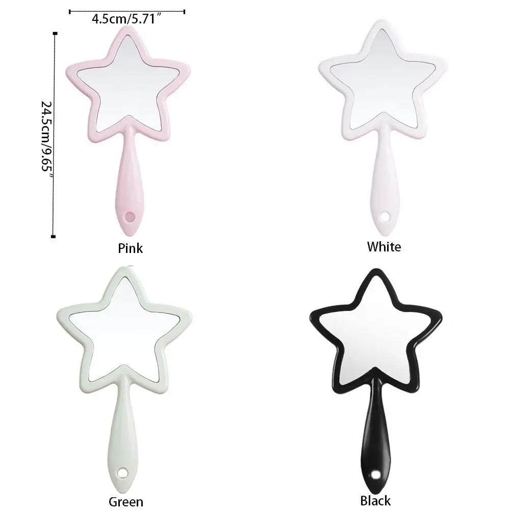Mystic Pentastar Mirror size chart, 24.5×14.5cm, ideal for small spaces, vanities, and shelves
