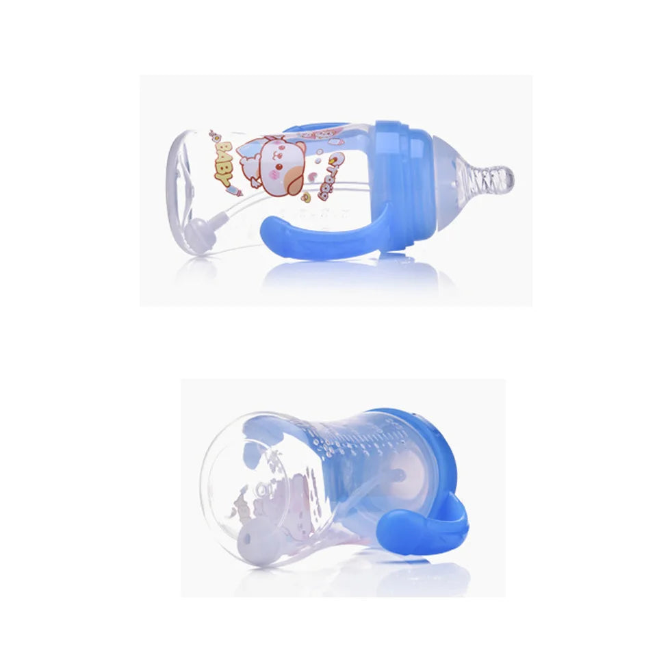 Pastel blue binky and bottle set for little space, DDLG ABDL, and soft babycore comfort