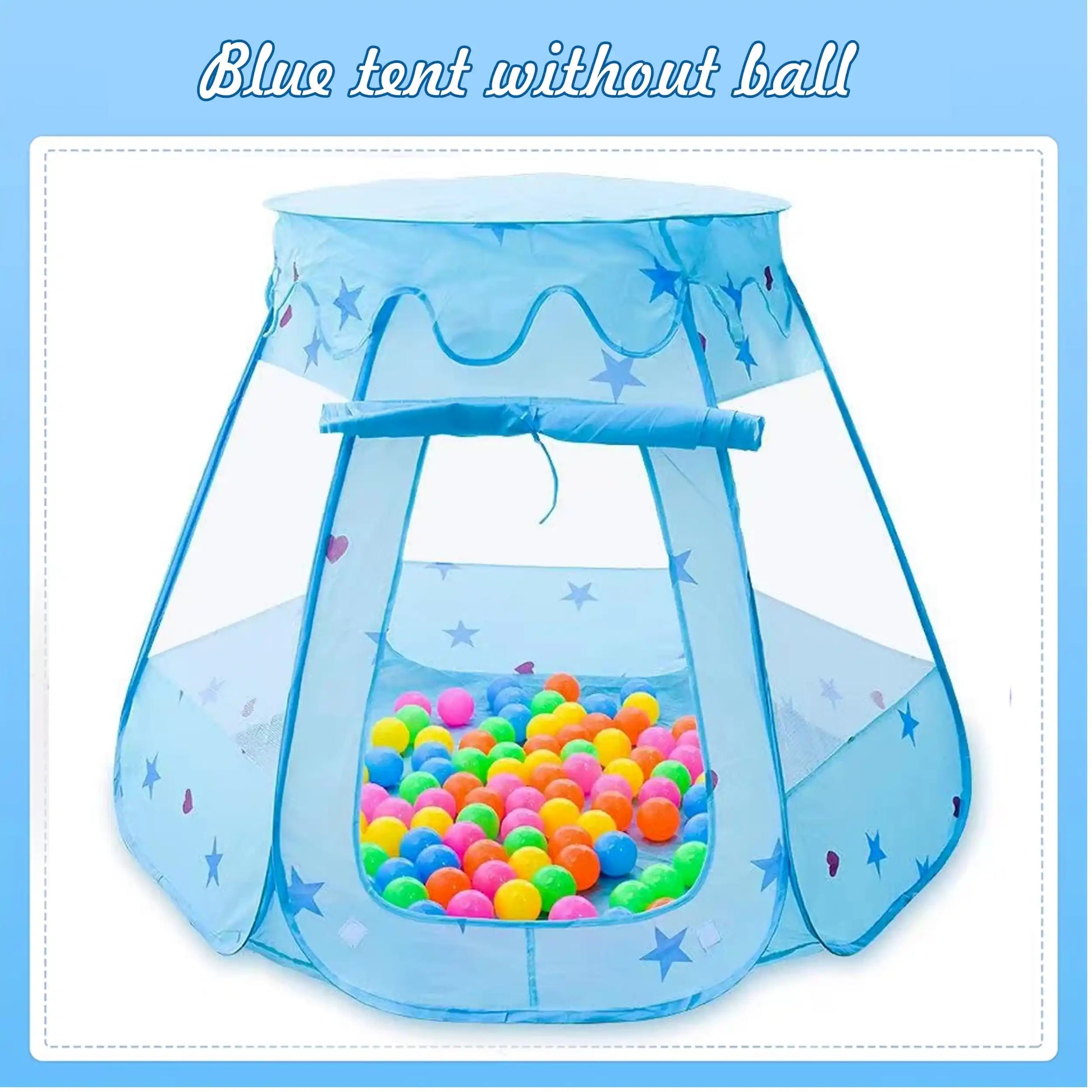 pastel blue Little Dreamer indoor camp tent for creating dreamy kawaii and DDLG play areas