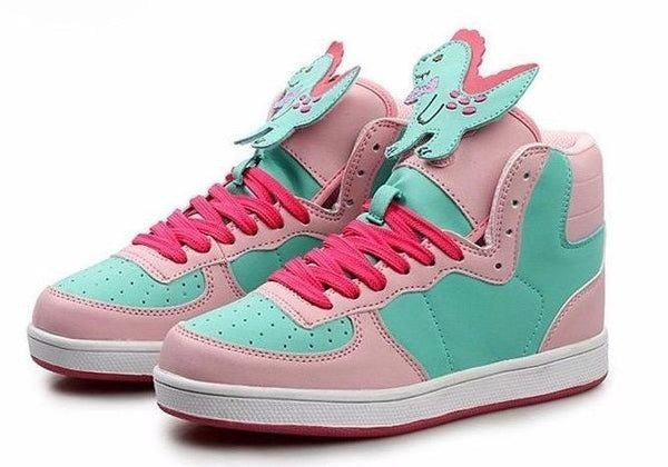 Pastel dinosaur baby sneakers perfect for DDLG play, soft cutie style, and kawaii fashion