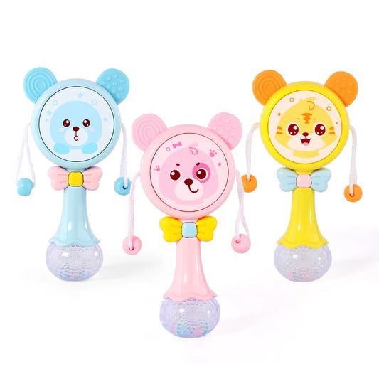 Pastel Dreamy Trio Rattle kawaii toy for DDLG ABDL littlespace play