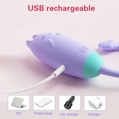 Pastel Kitty Buzz Fun mini vibe for cute DDLG playtime