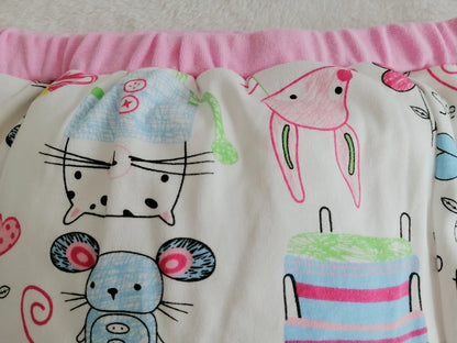 Pastel little space pull-ups with cute drawn animal friends, perfect for kawaii and cutecore enthusiasts ✨