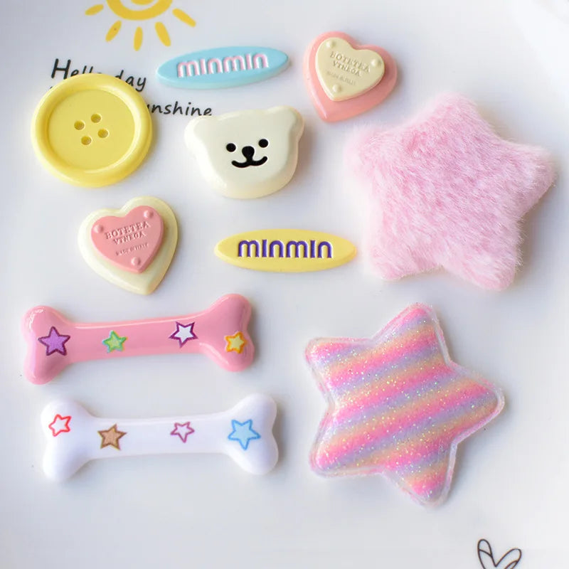 Pastel Paradise charm pack for customizing Crocs with a unique kawaii look