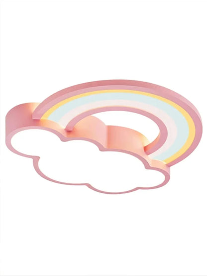 pastel pink rainbow cloud light kawaii ddlg abdl cutecore soft comforting room decor