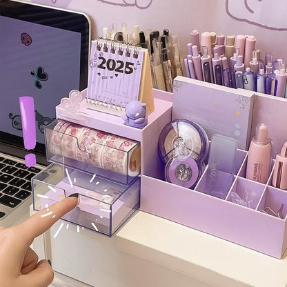 Pastel purple little space organizer for cutecore stationery, jewelry, charms, and little space accessories 💜