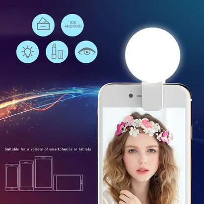pastel selfie ring light clip ddlg abdl cutecore soft glow aesthetic