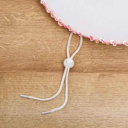 Pastel Shooting Star Cowgirl Hat white with pink star and side accents for kawaii cowbaby aesthetic