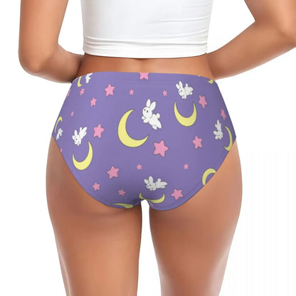 Pastelcore purple nebula panties 🐰 Soft & playful DDLG ABDL lingerie with dreamy kawaii girl energy