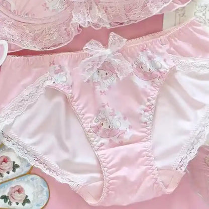 Pink pastel ABDL DDLG underwear for soft kawaii look