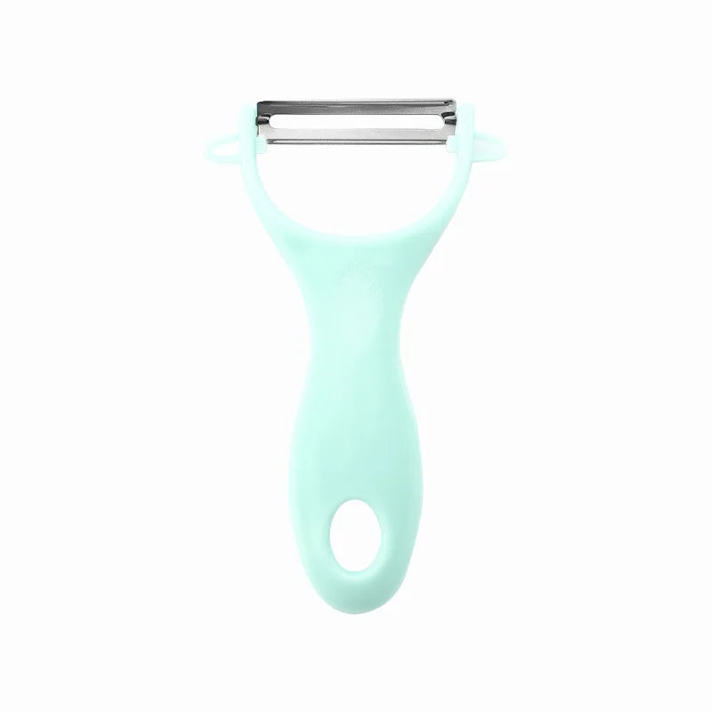 Soft pastel blue Princess Peel & Slay peeler with kawaii aesthetic for DDLG and ABDL kitchens