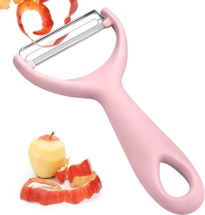 Cute Princess Peel & Slay Peeler for fruits & veggies, pastel aesthetic tool for trendy kitchen fun