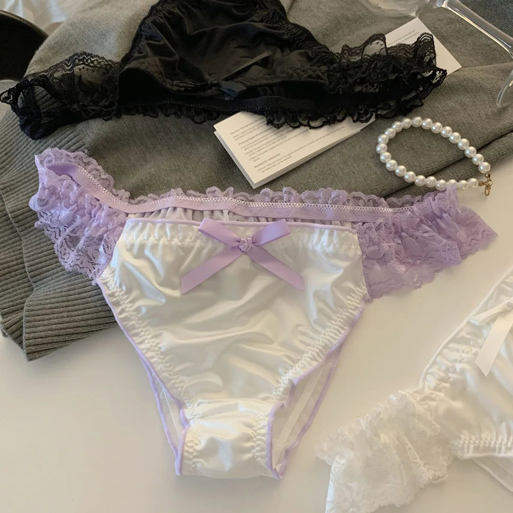 Purple doll panties with kawaii ddlg lingerie vibes, perfect for abdl play, regression, and soft girl dollcore style.