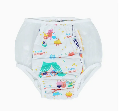 Layer-friendly Rainbow Muse diaper cover for extra comfort