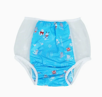 Rainbow Muse diaper cover with cute star accents