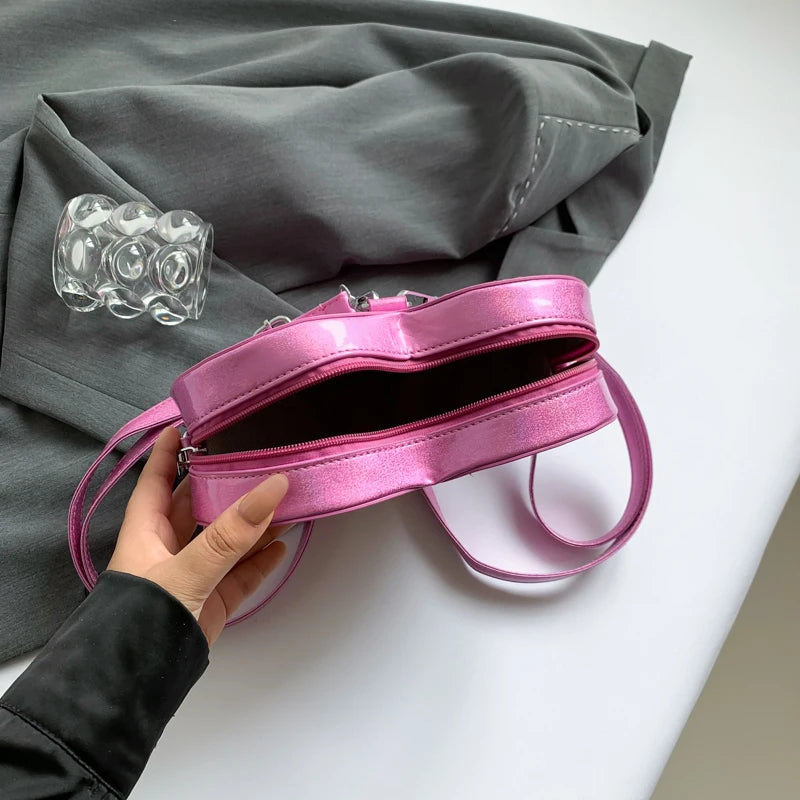 Pink Rainbow Pulse Princess Backpack, perfect for kawaii littlespace outfits and ABDL looks