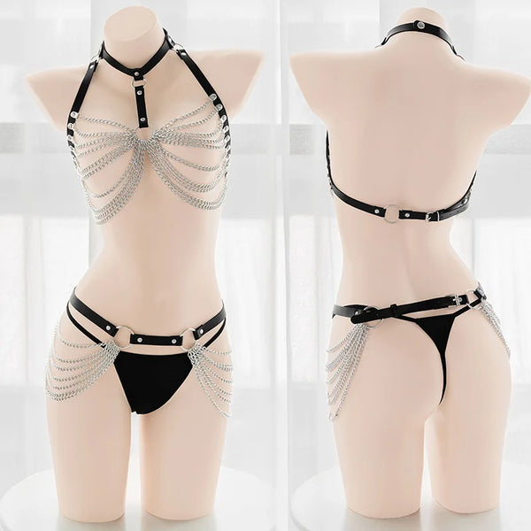 Sexy Chain Harness Set