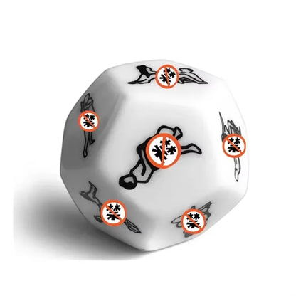 Customizable Spicy Nights Dice Set for creative DDLG/ABDL intimate experiences