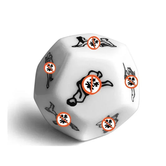 Spicy Nights Dice Set for DDLG and ABDL intimate fun and playful adult moments