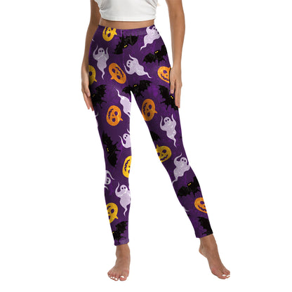 spooky wednesday leggings halloween pastel colors soft comfy stretch brat DDLG ABDL cutecore