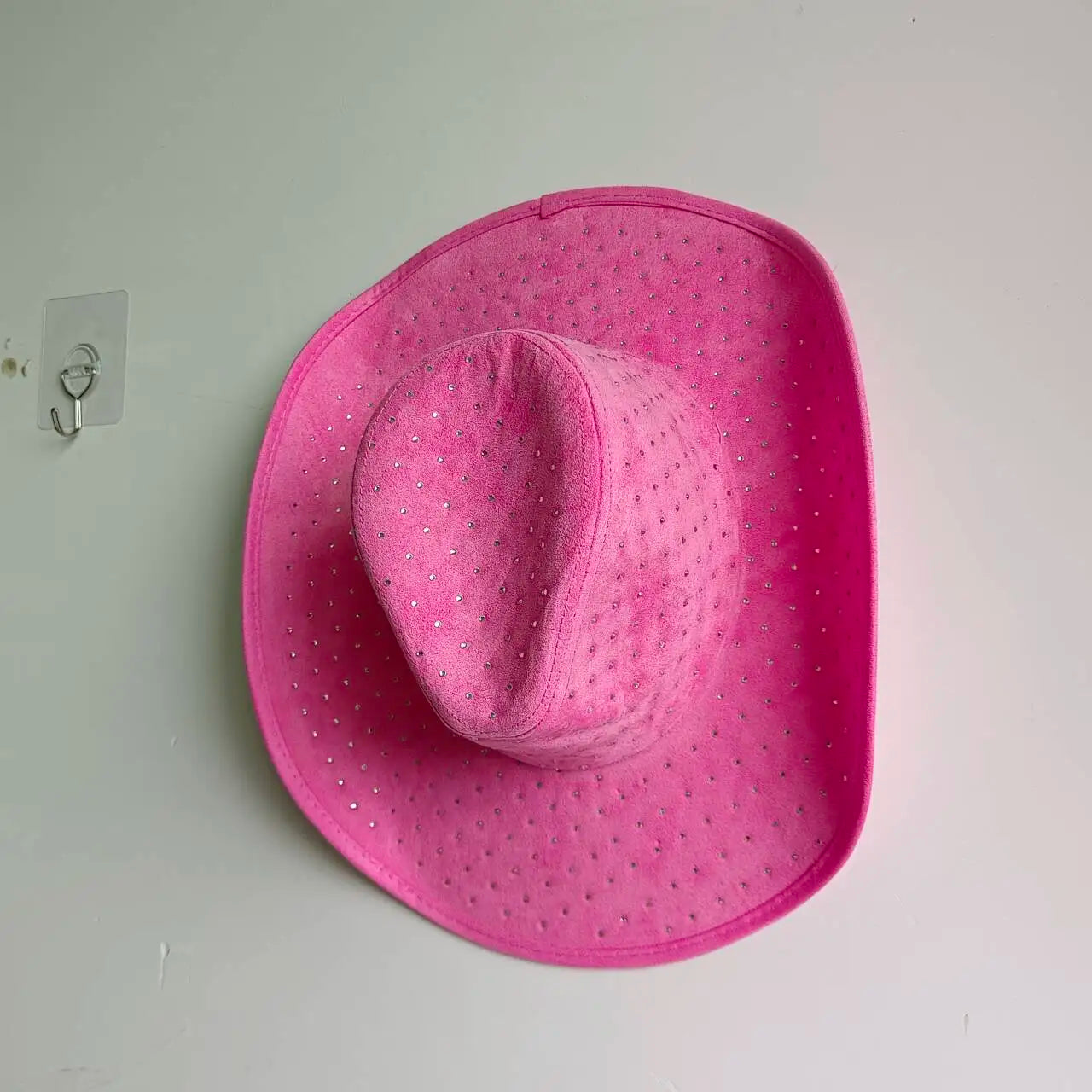Pink starlight strass cowgirl hat for cutecore ABDL fashion and TikTok looks