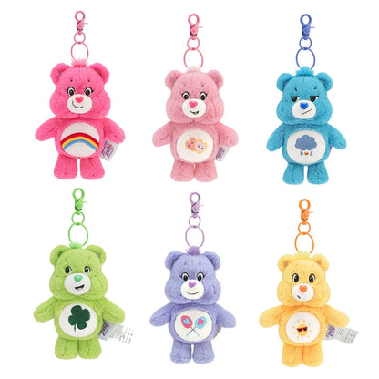 Teddy Cloud Crew plush keychain collection showing six colorful teddy-inspired cloud pals
