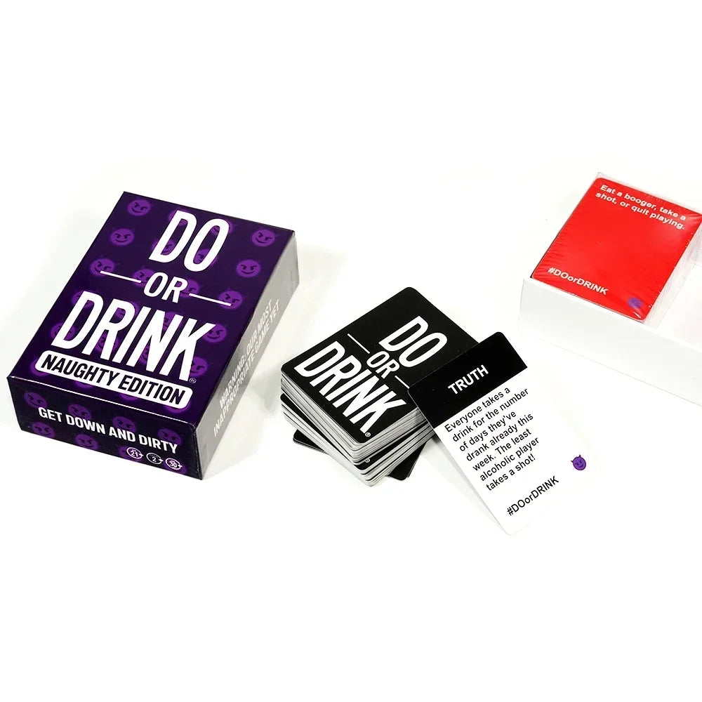 Tipsy Temptations adult card game for DDLG, ABDL, and playful couples