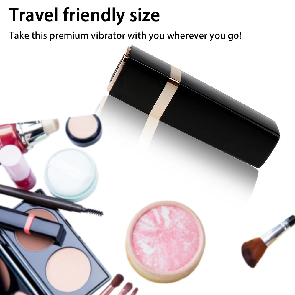 USB rechargeable lipstick toy, compact and powerful, perfect for kawaii babygirl play