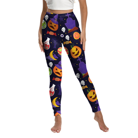 wicked wednesday leggings halloween vibes soft stretch high waist comfy DDLG ABDL brat cutecore